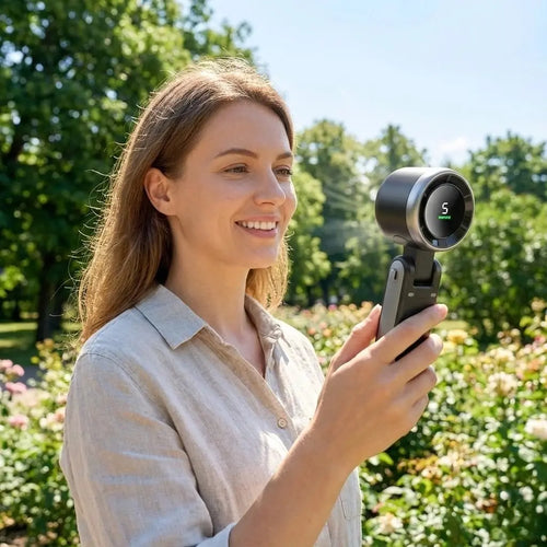 AirFold - Ventilador Portátil Recargable Glowify