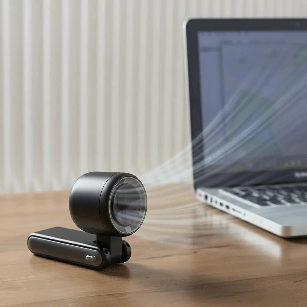 AirFold - Ventilador Portátil Recargable Glowify