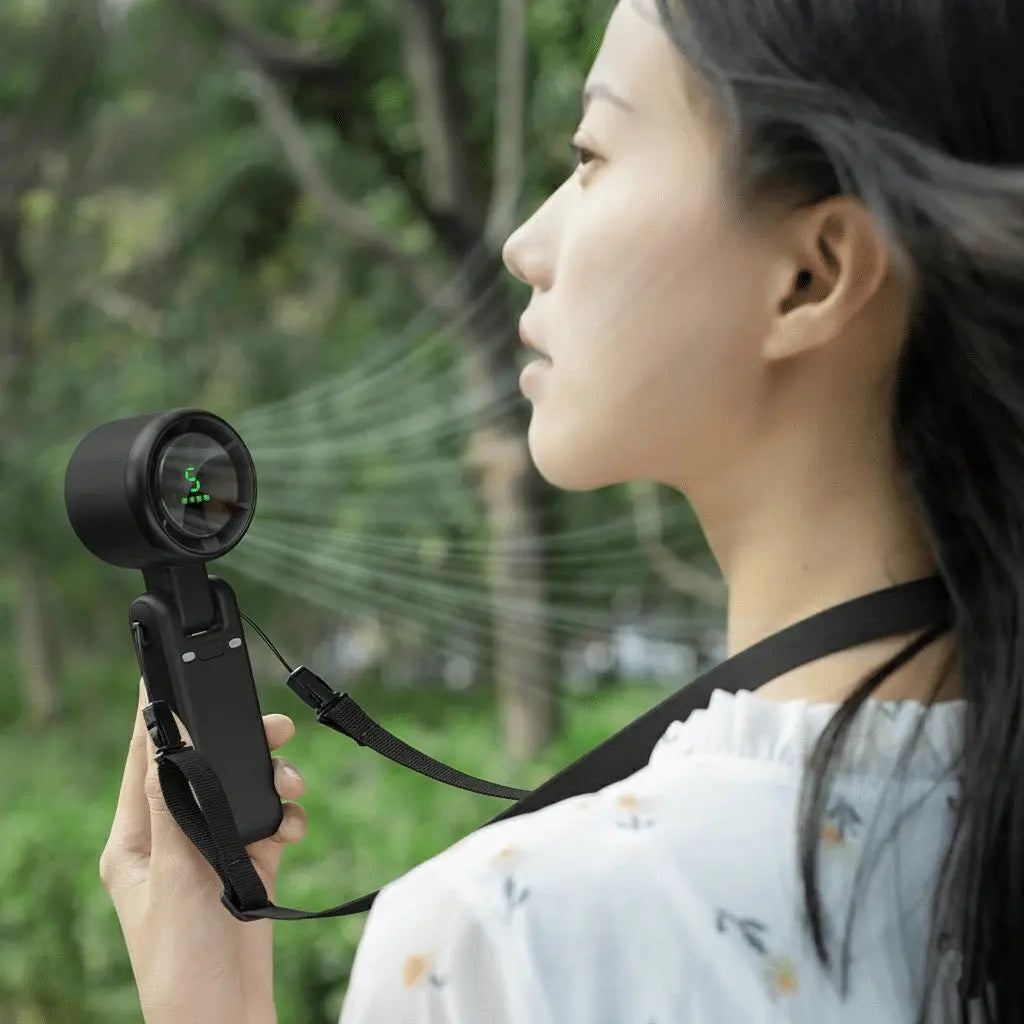 AirFold - Ventilador Portátil Recargable Glowify