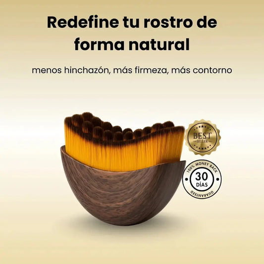 LymphGlow - Brocha de Drenaje Linfatico Facial Glowify