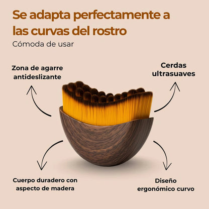 LymphGlow - Brocha de Drenaje Linfatico Facial Glowify