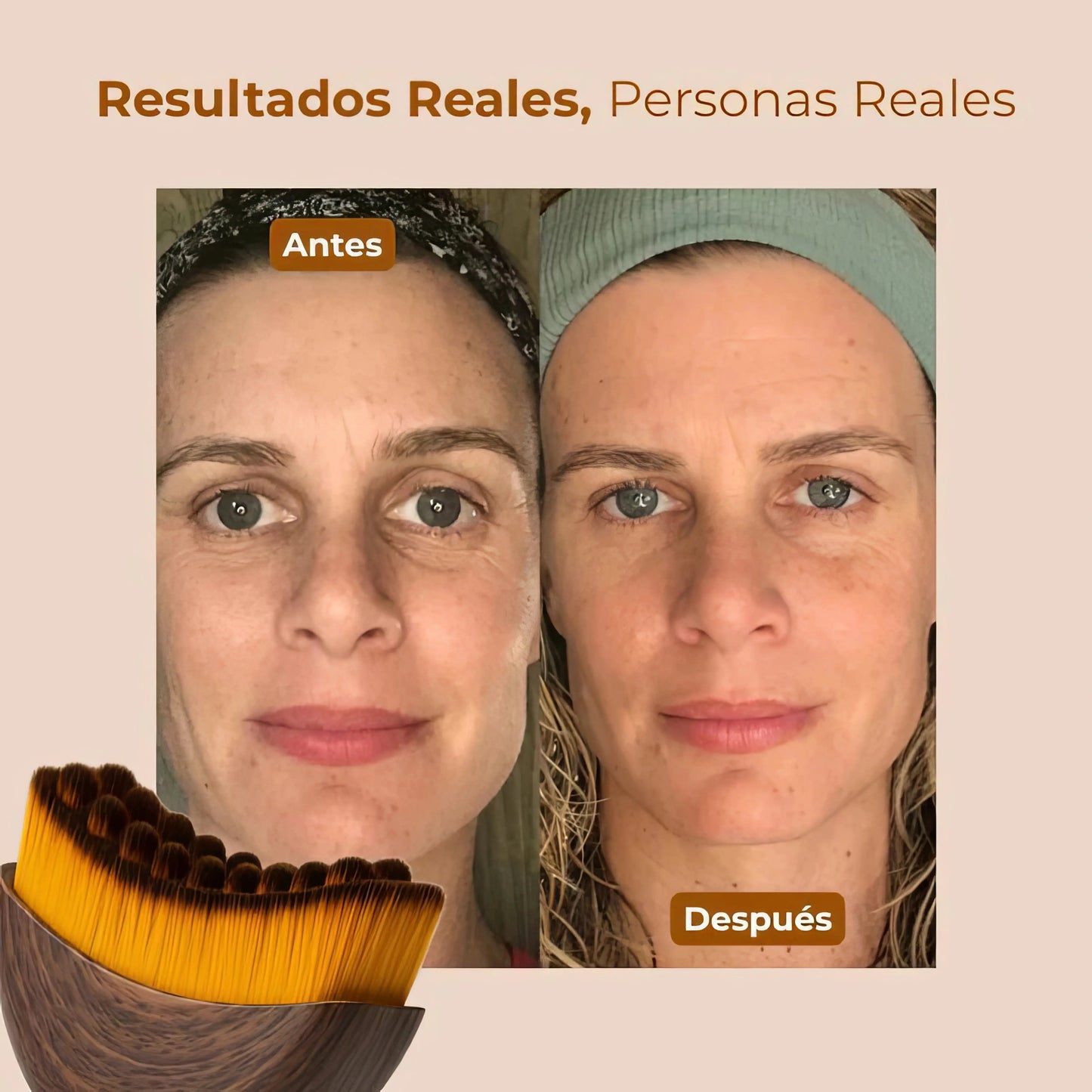 LymphGlow - Brocha de Drenaje Linfatico Facial Glowify