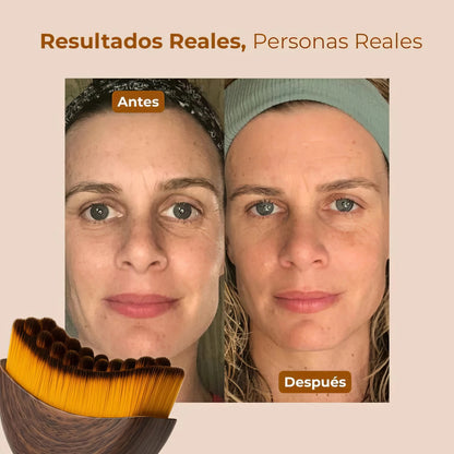 LymphGlow - Brocha de Drenaje Linfatico Facial Glowify