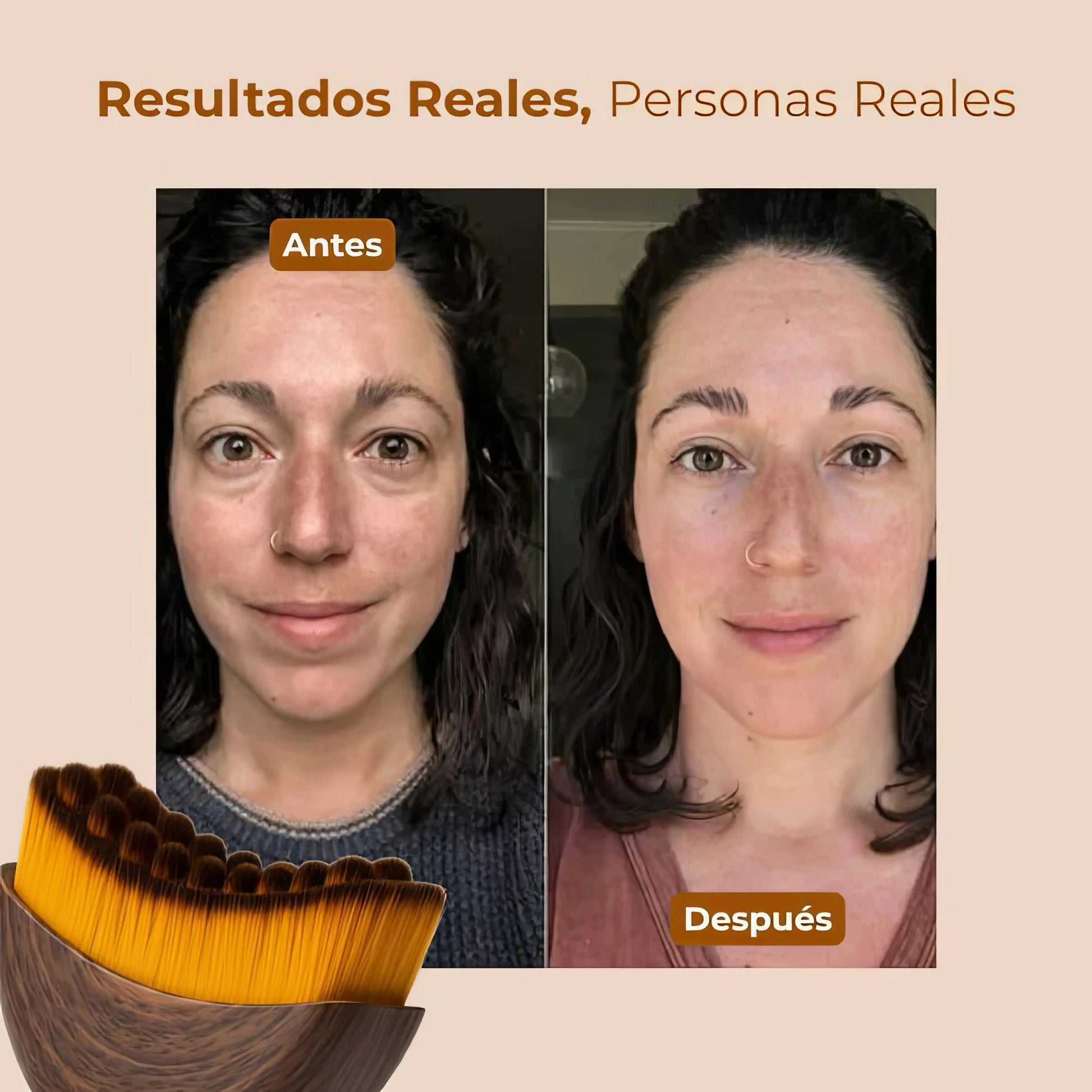 LymphGlow - Brocha de Drenaje Linfatico Facial Glowify